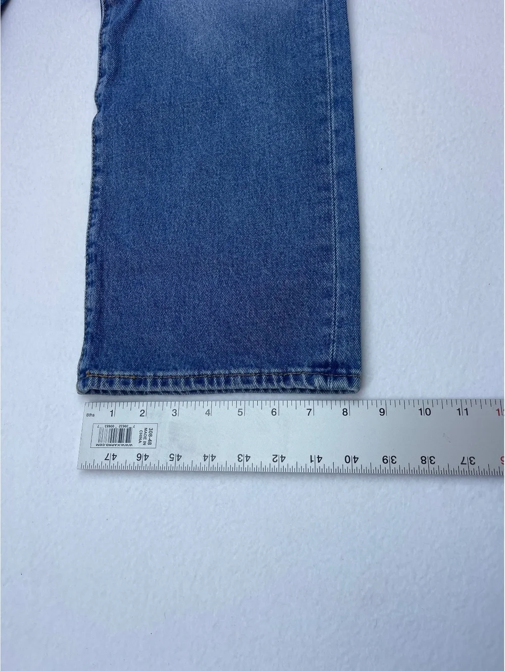 Levi's 501 Classic Fit Blue Denim Jeans W38 L32